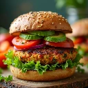 ππ± Veggie Burger β A Flavorful, Plant-Based Delight! π₯π
__Ingredients___β
1 can (15 oz) black beans (drained and mashed)__β
1_2 cup cooked quinoa__β
1_2 cup breadcrumbs (whole wheat or gluten-free)__β
1_4 cup gr.webp